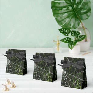 Gothic Silver Web Distressed Favour Box
