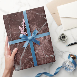 Gothic Silver Web Distressed Wrapping Paper