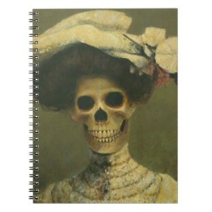 Gothic Skeleton Lady Notebook