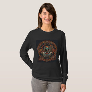 Gothic Skeleton TV Long Sleeve Shirt