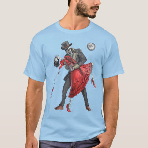 Gothic Skeletons Dancing T-Shirt