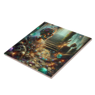 Gothic Skelton Riches Tile