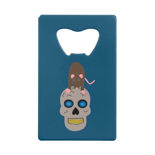 Gothic Skull and Rat Halloween (Front)