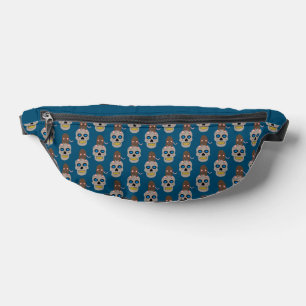 Gothic Skull and Rat Halloween Bum Bags