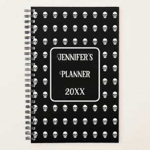 Gothic Skull elegant 2025 Planner