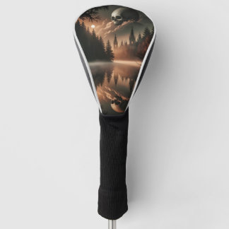 Gothic Skull Golf Driver Cover