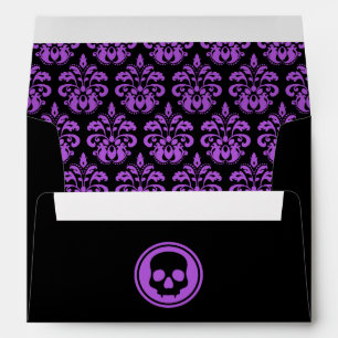 Gothic skull Halloween Envelope