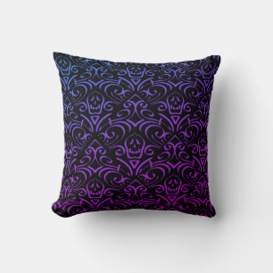 Gothic Skull Pattern Cushion