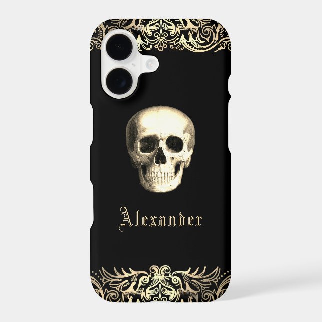 Gothic Skull Personalised (Back)