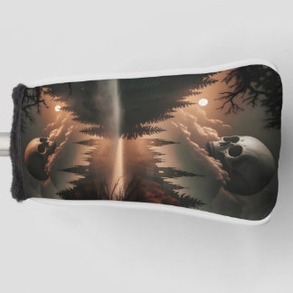 Gothic Skull Putter Cover