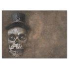 Gothic Skull Rustic Decoupage