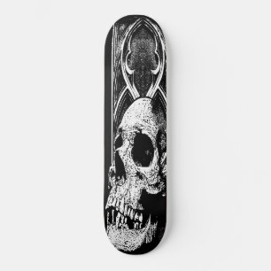Gothic skull Skateboard deck