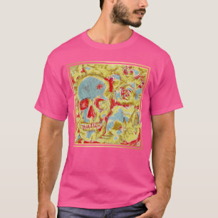 Gothic Skull Skeleton Dark Academia Grunge PunkRoc T-Shirt