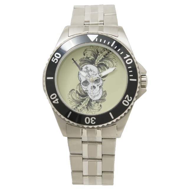 Gothic Skull Watch (Front)