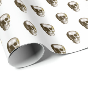 Gothic Skull Wrapping Paper