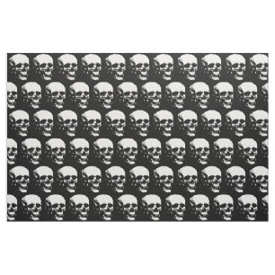Gothic Skulls Fabric