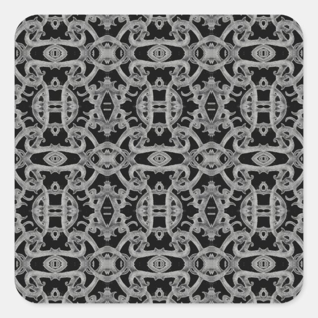 GOTHIC Small Square Stickers (Front)