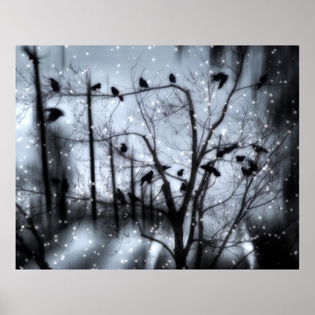 Gothic Snow Poster (Front)