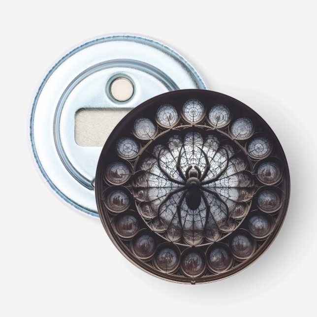 Gothic Spider Bottle Opener (Front)
