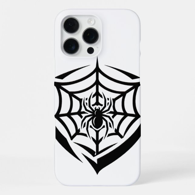 Gothic Spider Web iPhone Case (Back)