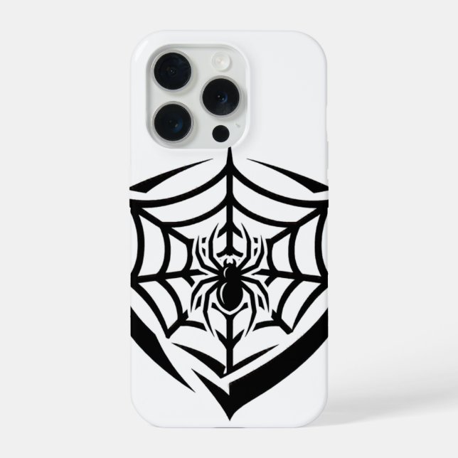 Gothic Spider Web iPhone Case (Back)