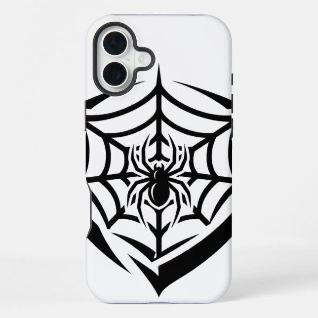 Gothic Spider Web iPhone Case (Back)
