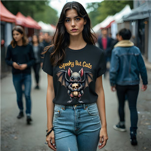 Gothic Spooky But Cute Bat Women's T-Shirt