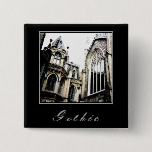 'Gothic'  Square Pin