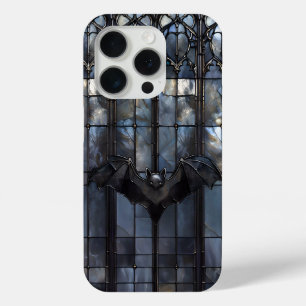 Gothic Stained Glass Bat Phone Case