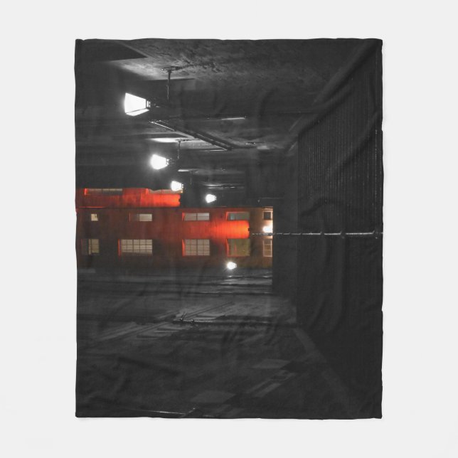 Gothic Staircase Fleece Blanket (Front)