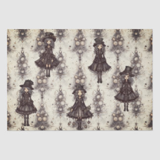 Gothic Steam Punk Alternative Christmas Fairy Tissue Paper