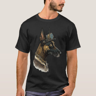 Gothic Steampunk Belgian Malinois T-Shirt