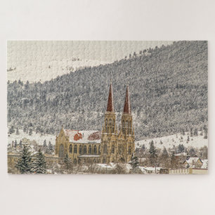 Gothic Style Cathedral - 1014 piece Jigsaw Puzzle