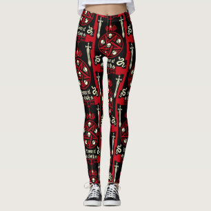 Gothic Subculture Post Punk  Leggings