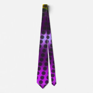 GOTHIC SUN gem purple Tie