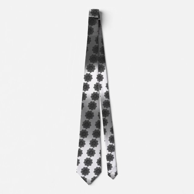 GOTHIC SUN gem white Tie (Front)