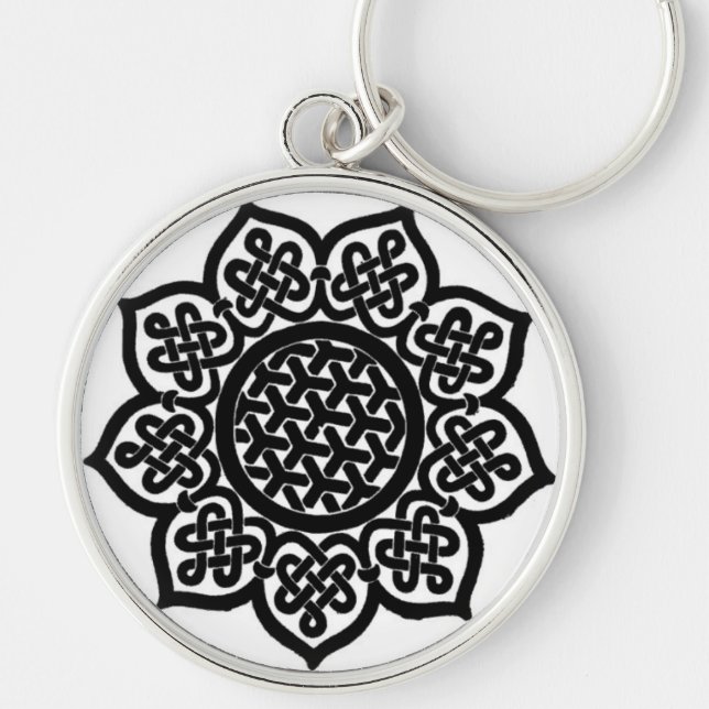 GOTHIC SUN KEY RING (Front)