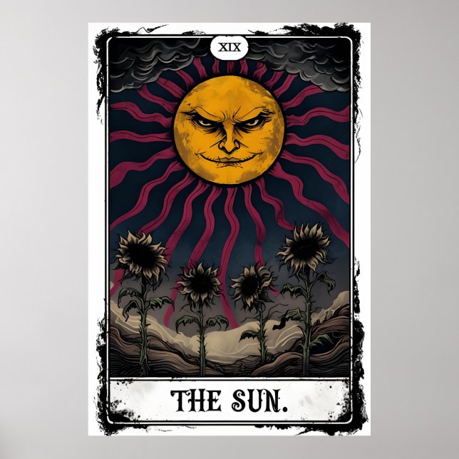 Gothic Sun Tarot Poster (Front)