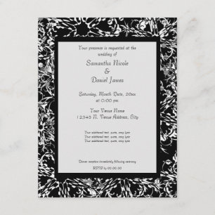 Gothic Swirl Invitation