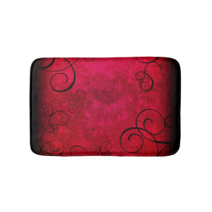 Gothic Swirls Bath Mat