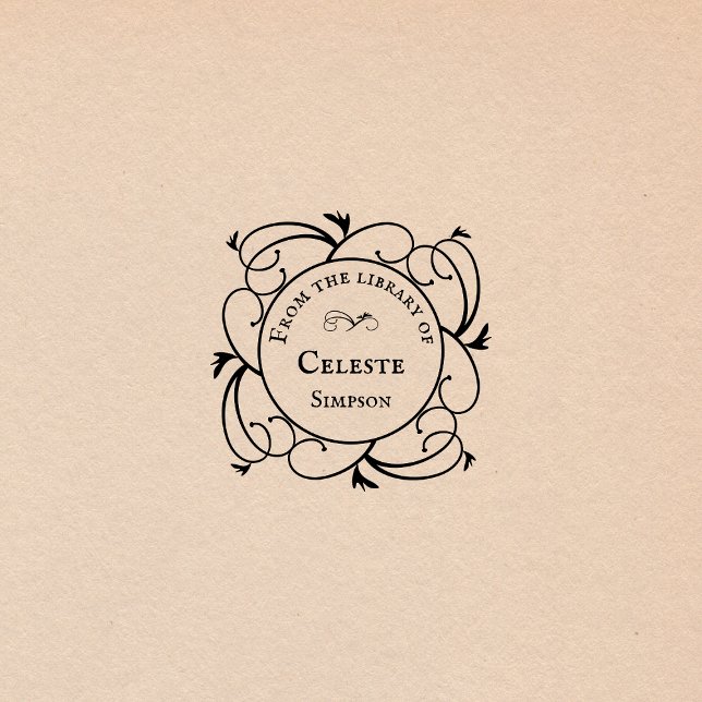 Gothic Swirls | From the library of Personalised Rubber Stamp (Creator Uploaded)