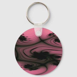 Gothic Swirls Keychain