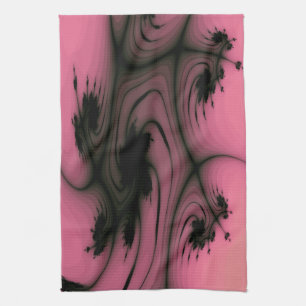 Gothic Swirls Kitchen Towel