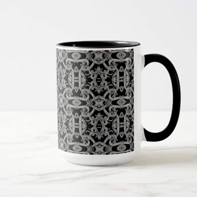 GOTHIC Tall Black Combo Mug (Right)