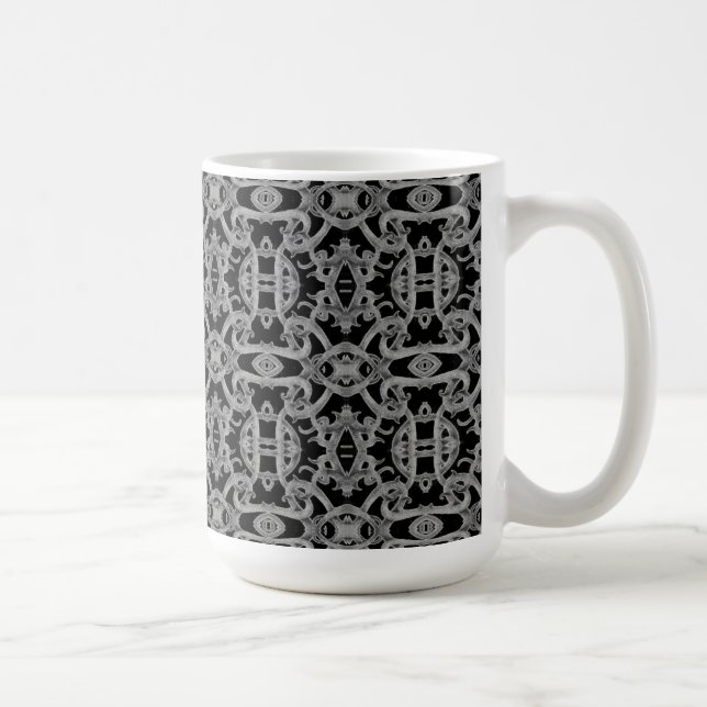 GOTHIC Tall White Mug (Right)