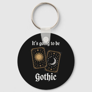 Gothic Tarot Cards Fortune Mediaeval Literature Mo Key Ring