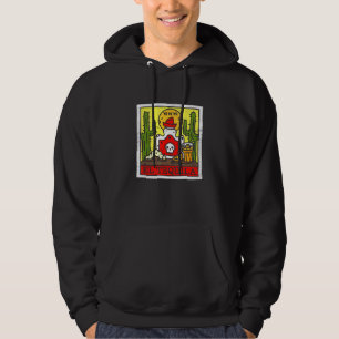 Gothic Tarot El Tequila Satanic Goth Occult Grunge Hoodie
