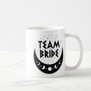 Gothic Team Bride Coven Wedding Bachelorette Party Coffee Mug