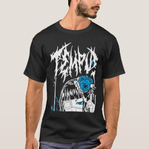 Gothic Tempus Fugit Metal Lolita Dark Academia Sca T-Shirt