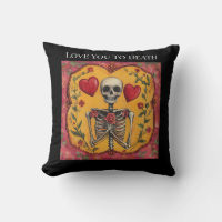 Gothic Til Death Skeleton Romance Wedding Decor